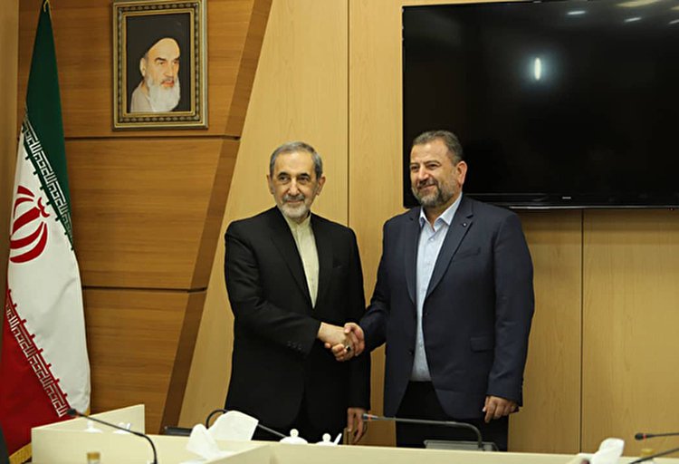 دیدار با نایب رئیس دفتر سیاسی حماس