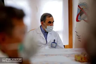 جلسه شورای علمی ستاد ویژه مبارزه با کرونای بیمارستان دکتر مسیح دانشوری به ریاست دکتر علی اکبر ولایتی