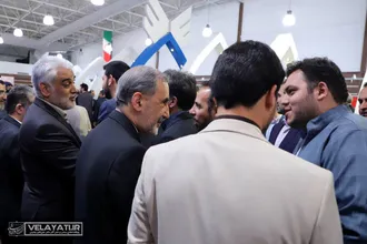 دیدار نوروزی دکتر ولایتی با کارکنان دانشگاه آزاد اسلامی