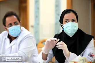 جلسه شورای علمی ستاد ویژه مبارزه با کرونای بیمارستان دکتر مسیح دانشوری به ریاست دکتر علی اکبر ولایتی