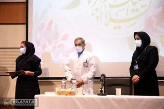 مراسم گرامیداشت روز پرستار در بیمارستان مسیح دانشوری
