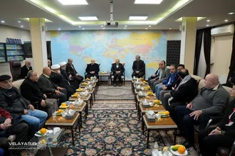 گزارش تصویری دیدار جمعی از شخصیت ها و نخبگان برجسته مجمع جهانی حامیان مقاومت با دکتر علی اکبر ولایتی