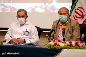 رونمایی از اولین اسپری ضد کرونای ایرانی در بیمارستان مسیح دانشوری