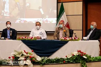 رونمایی از اولین اسپری ضد کرونای ایرانی در بیمارستان مسیح دانشوری