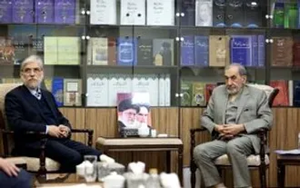 دیدار دکتر ولایتی با دکتر سیمایی صراف وزیر محترم علوم تحقیقات و فناوری