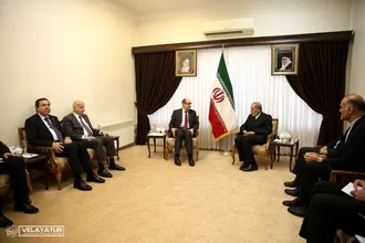 دیدار دکتر ولایتی با وزیر خارجه سوریه