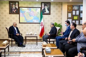 دیدار دکتر ولایتی با دکتر عادل عبدالمهدی