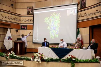 رونمایی از اولین اسپری ضد کرونای ایرانی در بیمارستان مسیح دانشوری