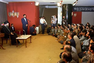 تصاویری از دکتر علی اکبر ولایتی در کنار رهبر شهید انقلاب دوران ریاست جمهوری