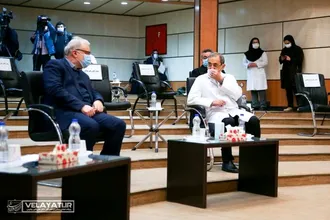 بازدید وزیربهداشت از بیمارستان مسیح دانشوری در روزپرستار