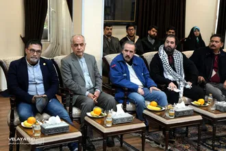 گزارش تصویری دیدار جمعی از شخصیت ها و نخبگان برجسته مجمع جهانی حامیان مقاومت با دکتر علی اکبر ولایتی