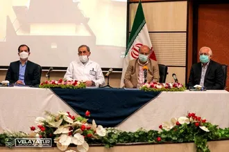 رونمایی از اولین اسپری ضد کرونای ایرانی در بیمارستان مسیح دانشوری