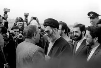 تصاویری از دکتر علی اکبر ولایتی در کنار رهبر شهید انقلاب دوران ریاست جمهوری