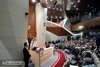 حضور دکتر ولایتی در همایش من یک سپاهی ام