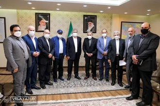 دیداردکتر ولایتی با دبیرکل جنبش جهاد اسلامی فلسطین