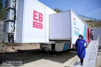 بیمارستان صحرایی مسیح دانشوری برای ارائه خدمات گسترده تر به بیماران کرونایی راه اندازی شد