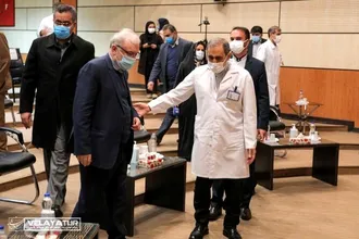 بازدید وزیربهداشت از بیمارستان مسیح دانشوری در روزپرستار