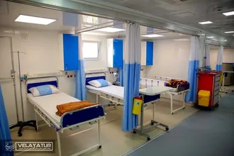 بیمارستان صحرایی مسیح دانشوری برای ارائه خدمات گسترده تر به بیماران کرونایی راه اندازی شد