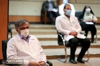 رونمایی از اولین اسپری ضد کرونای ایرانی در بیمارستان مسیح دانشوری