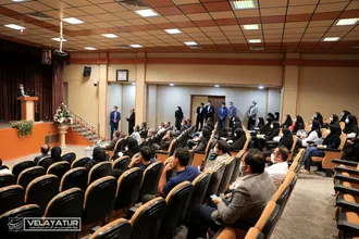 سخنرانی دکتر ولایتی در جمع دستیاران جدیدالورود دانشگاه شهید بهشتی