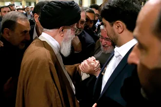 تصاویری از دکتر علی اکبر ولایتی در کنار رهبر شهید انقلاب دوران رهبری