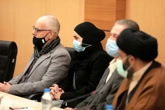 دیدار دکتر ولایتی با هیئت رئیسه جمعیت جهانی حامیان مقاومت