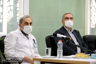 با حضور وزیر بهداشت و رئیس بیمارستان مسیح دانشوری ساختمان امام حسن مجتبی ع بیمارستان مسیح دانشوری افتتاح شد