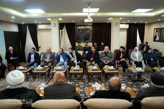 گزارش تصویری دیدار جمعی از شخصیت ها و نخبگان برجسته مجمع جهانی حامیان مقاومت با دکتر علی اکبر ولایتی