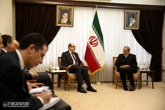 دیدار دکتر ولایتی با وزیر خارجه سوریه