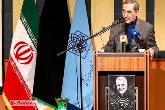 مراسم یادبود سردار شهید سپهبد حاج قاسم سلیمانی در دانشگاه علوم پزشکی