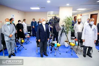افتتاح فاز یک ساختمان امام حسن مجتبی ع در بیمارستان مسیح دانشوری