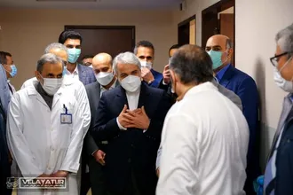 افتتاح فاز یک ساختمان امام حسن مجتبی ع در بیمارستان مسیح دانشوری