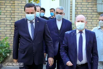 دیدار دکتر ولایتی با وزیر علوم کشور سوریه