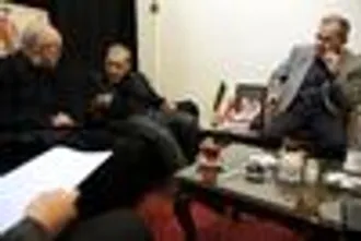 دیدار آقایان دکتر صالحی دکتر سنایی و دکتر تخت روانچی با دکتر ولایتی