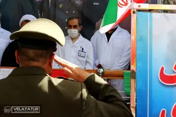 ادای احترام ارتش سرافراز به مدافعان سلامت
"گزارش تصویری ۲"