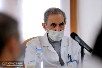 جلسه ستاد کرونا بیمارستان دکتر مسیح دانشوری به ریاست دکتر علی اکبر ولایتی