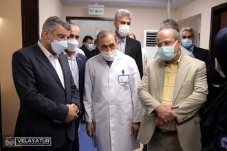 بخش انکولوژی ساختمان امام حسن مجتبی ع بیمارستان مسیح دانشوری افتتاح شد