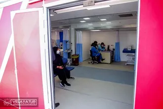 بیمارستان صحرایی مسیح دانشوری برای ارائه خدمات گسترده تر به بیماران کرونایی راه اندازی شد