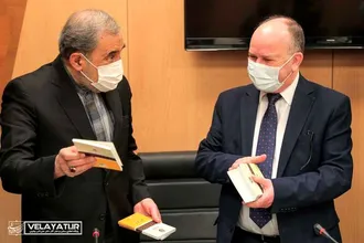 دیدار دکتر ولایتی با وزیر علوم کشور سوریه