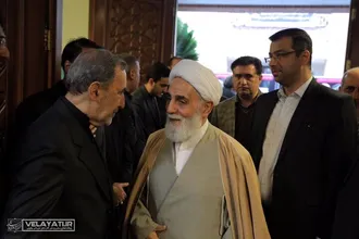 مراسم ترحیم همشیره دکتر ولایتی برگزار شد