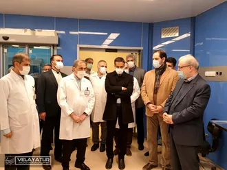بازدید وزیربهداشت از بیمارستان مسیح دانشوری در روزپرستار