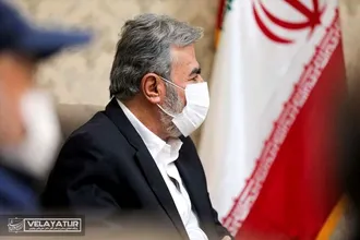 دیداردکتر ولایتی با دبیرکل جنبش جهاد اسلامی فلسطین