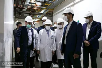 گزارش تصویری از بازدید از ساختمان ۳۵۰ تختخوابی جدیدالاحداث امام حسن مجتبی ع در بیمارستان مسیح دانشوری