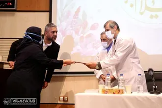 مراسم گرامیداشت روز پرستار در بیمارستان مسیح دانشوری