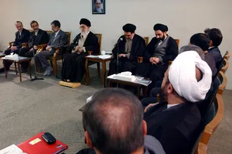 تصاویری از دکتر علی اکبر ولایتی در کنار رهبر شهید انقلاب دوران رهبری