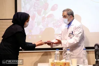 مراسم گرامیداشت روز پرستار در بیمارستان مسیح دانشوری