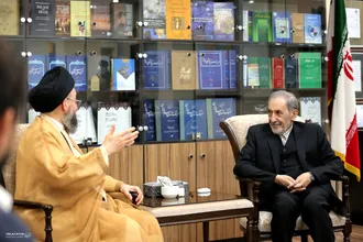 گزارش تصویری دیدار دکتر ولایتی با سید عمار حکیم رهبر جریان حکمت ملی عراق