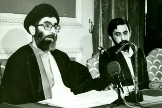 تصاویری از دکتر علی اکبر ولایتی در کنار رهبر شهید انقلاب دوران ریاست جمهوری