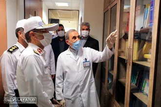 تقدیر راهنمایی و رانندگی تهران بزرگ از مدافعان سلامت