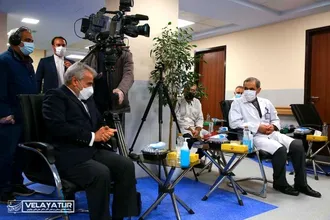افتتاح فاز یک ساختمان امام حسن مجتبی ع در بیمارستان مسیح دانشوری